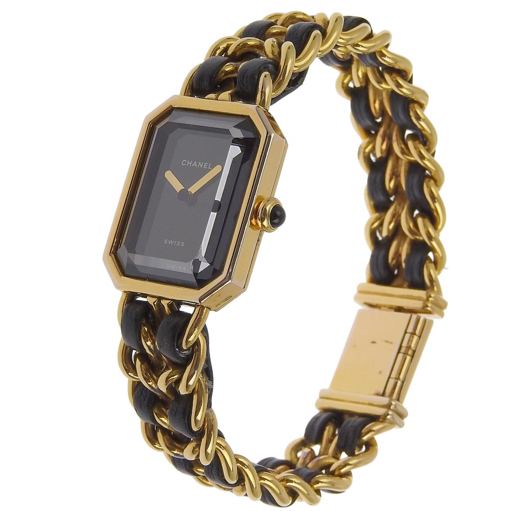 Top Quality Chanel Premiere L Quartz Watch H0001 Gold Plated