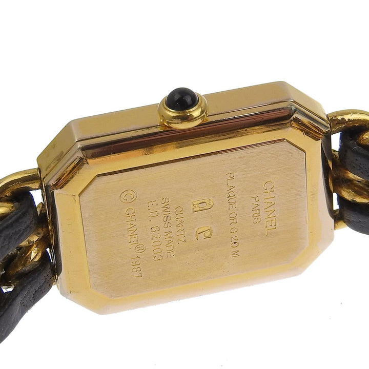 Top Quality Chanel Premiere L Quartz Watch H0001 Gold Plated