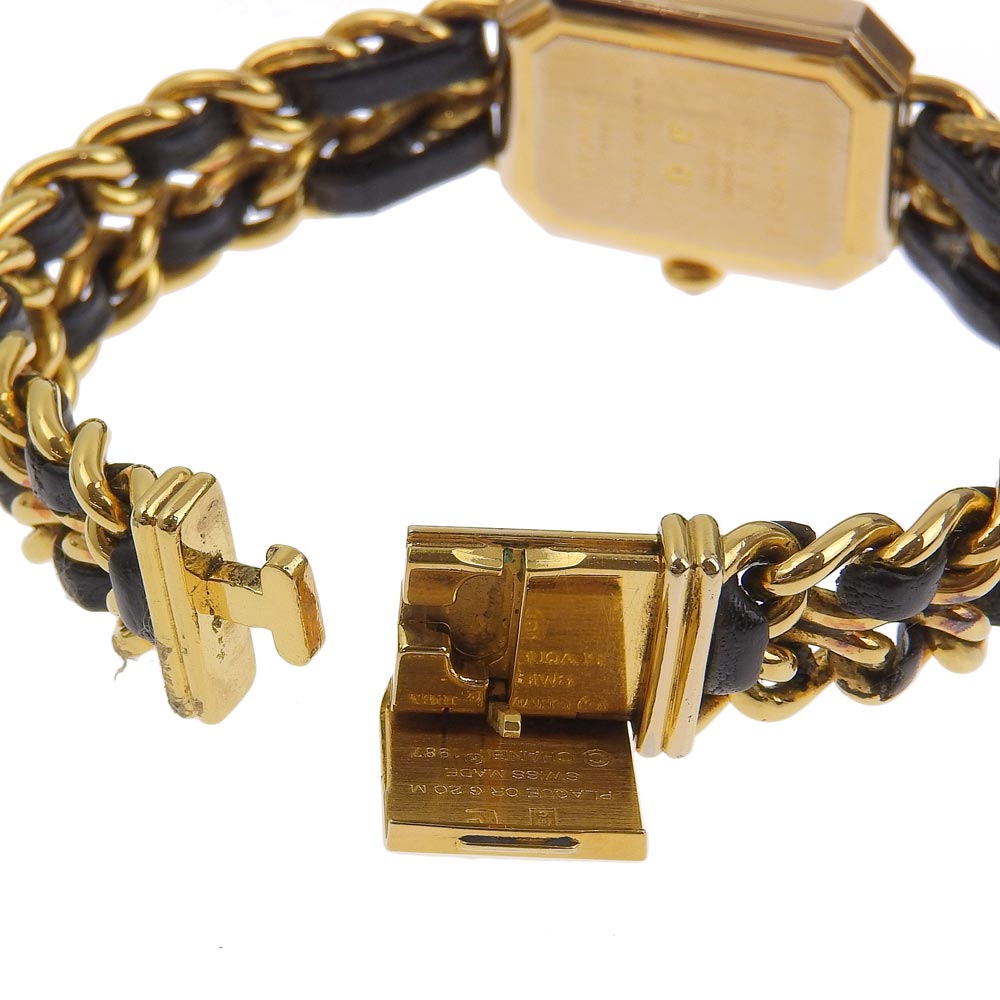 Top Quality Chanel Premiere L Quartz Watch H0001 Gold Plated