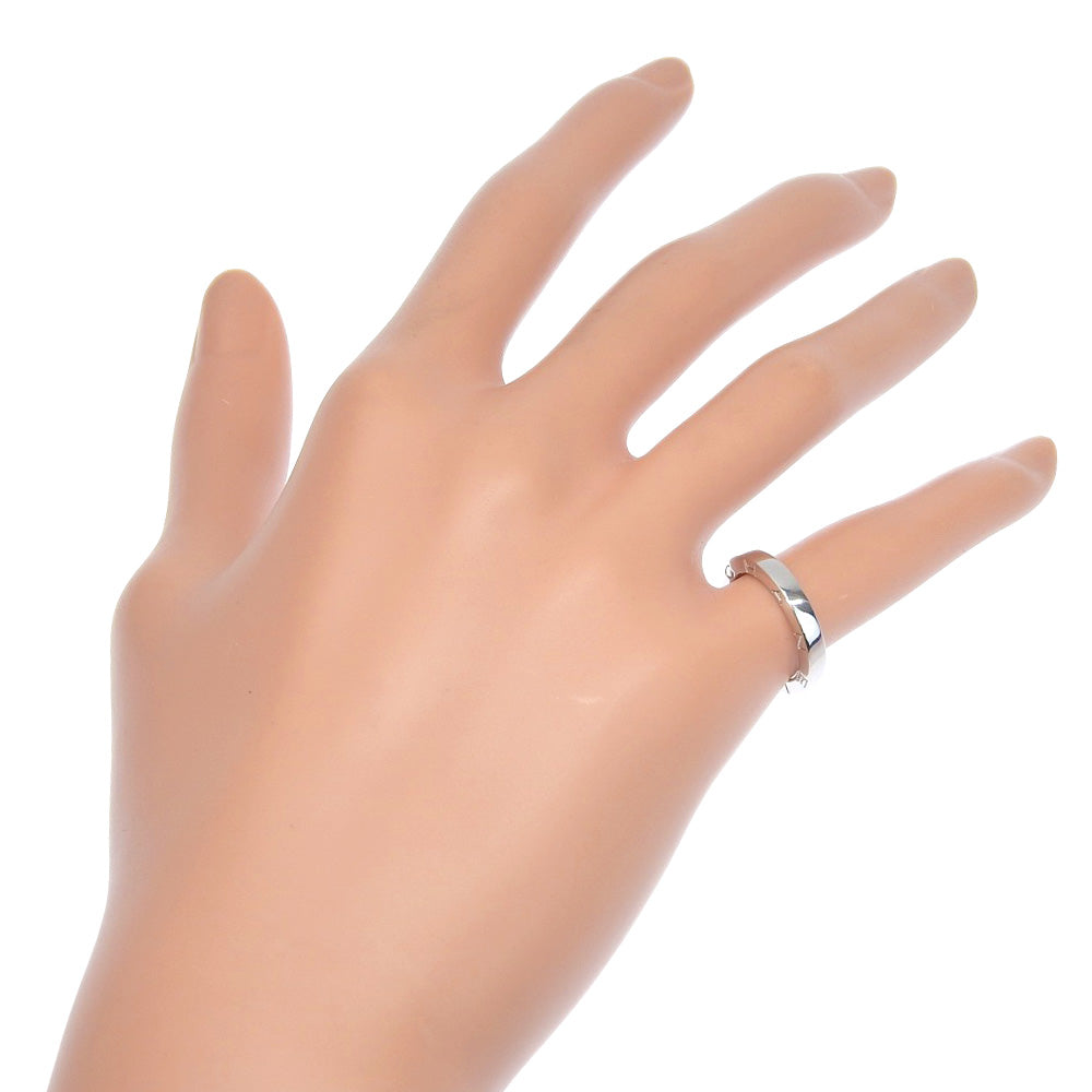 Top Quality Chanel Signature Ring K18 White Gold 5.5