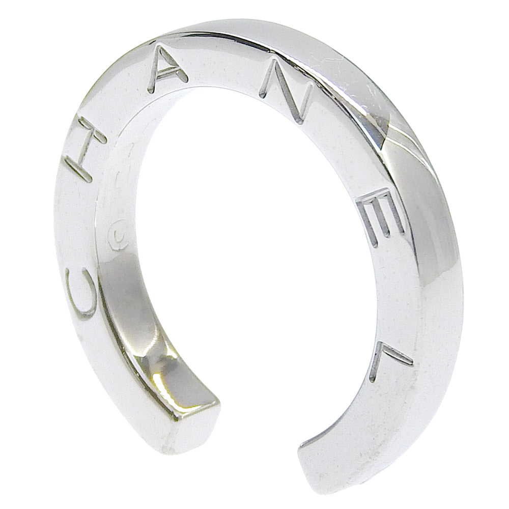 Top Quality Chanel Signature Ring K18 White Gold 5.5