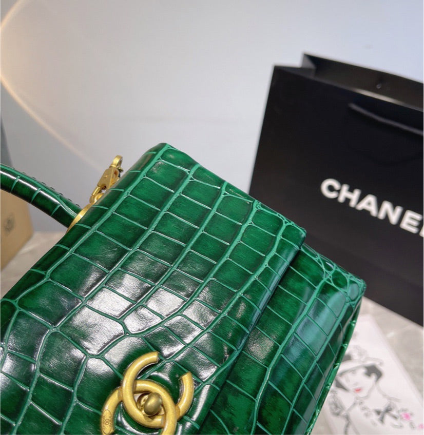 New Top Quality Chanel Green Woman handbag