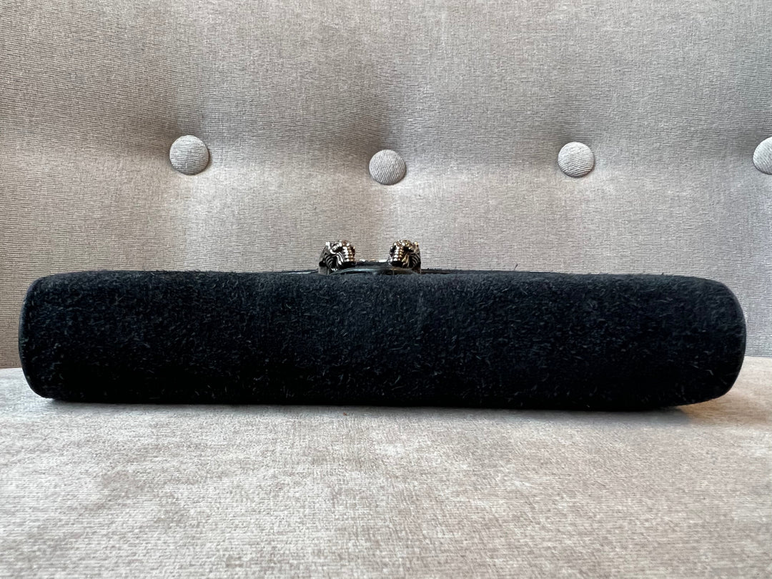 Gucci Dionysus Black Suede Mini Bag