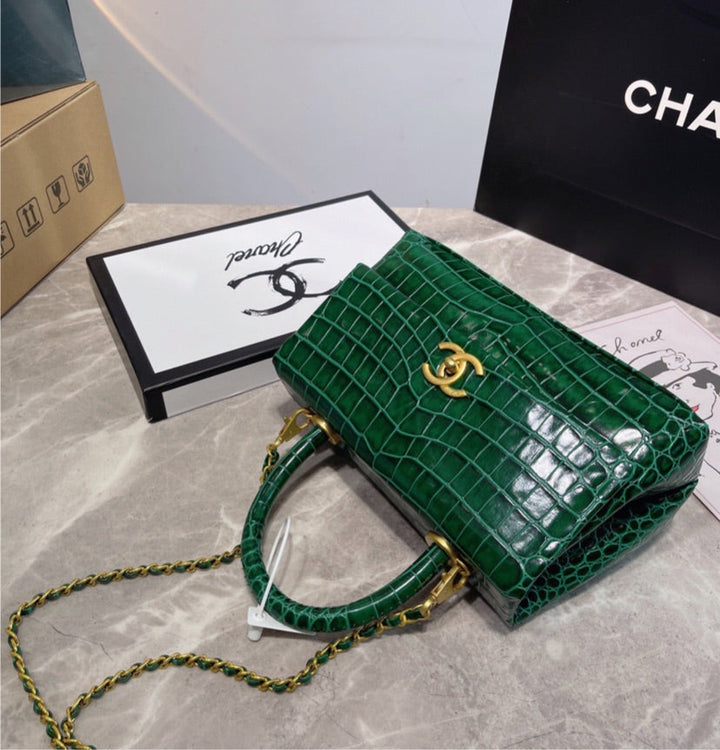 New Top Quality Chanel Green Woman handbag