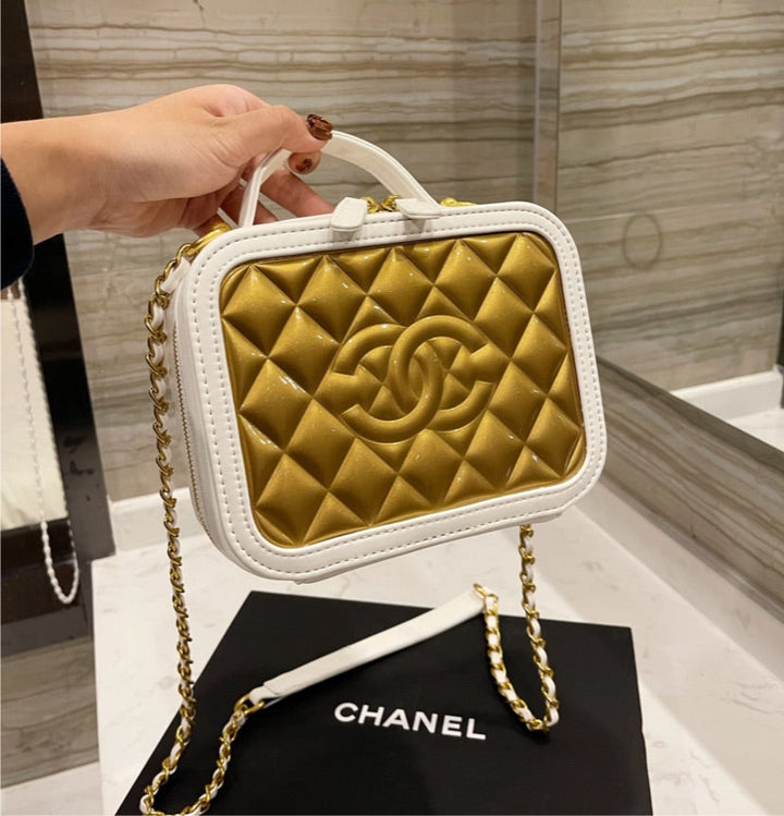 Top Quality Chanel woman box shaped Handbag