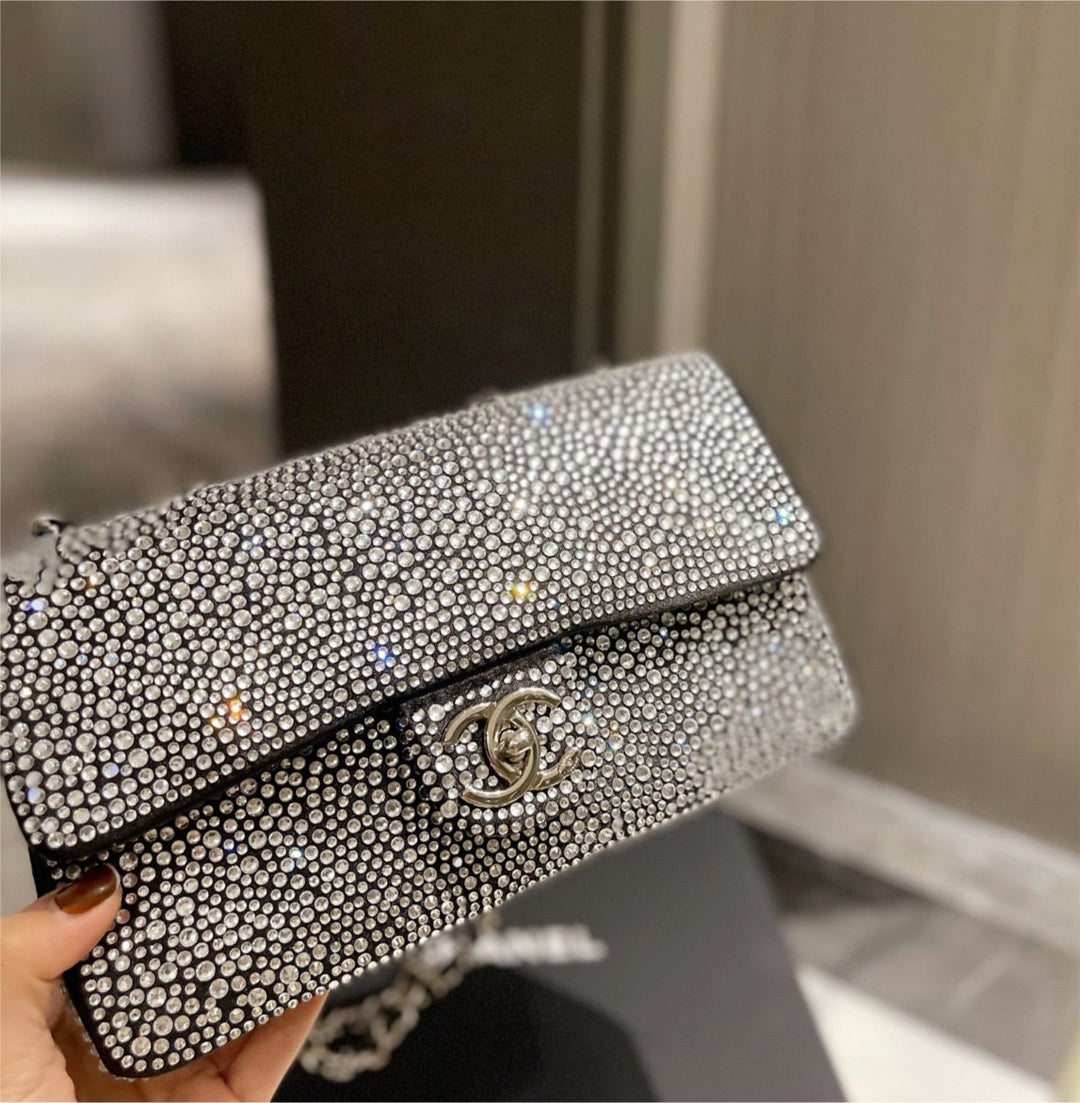 Top Quality Chanel studded woman shoulder handbag