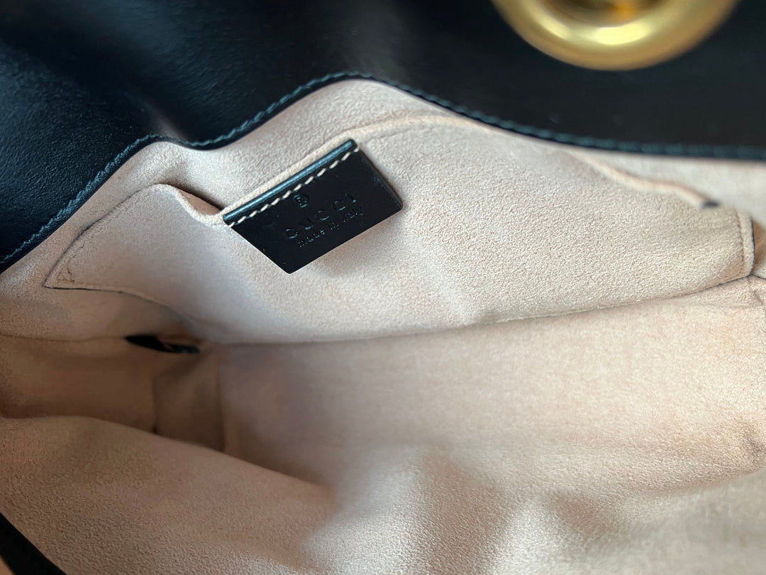 Gucci GG Black Marmont Mini Shoulder Bag (RRP £1,700)