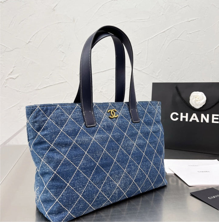 Top Quality Chanel Denim woman Handbag