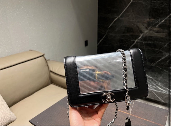 Black/silver Top Quality Chanel woman Handbag