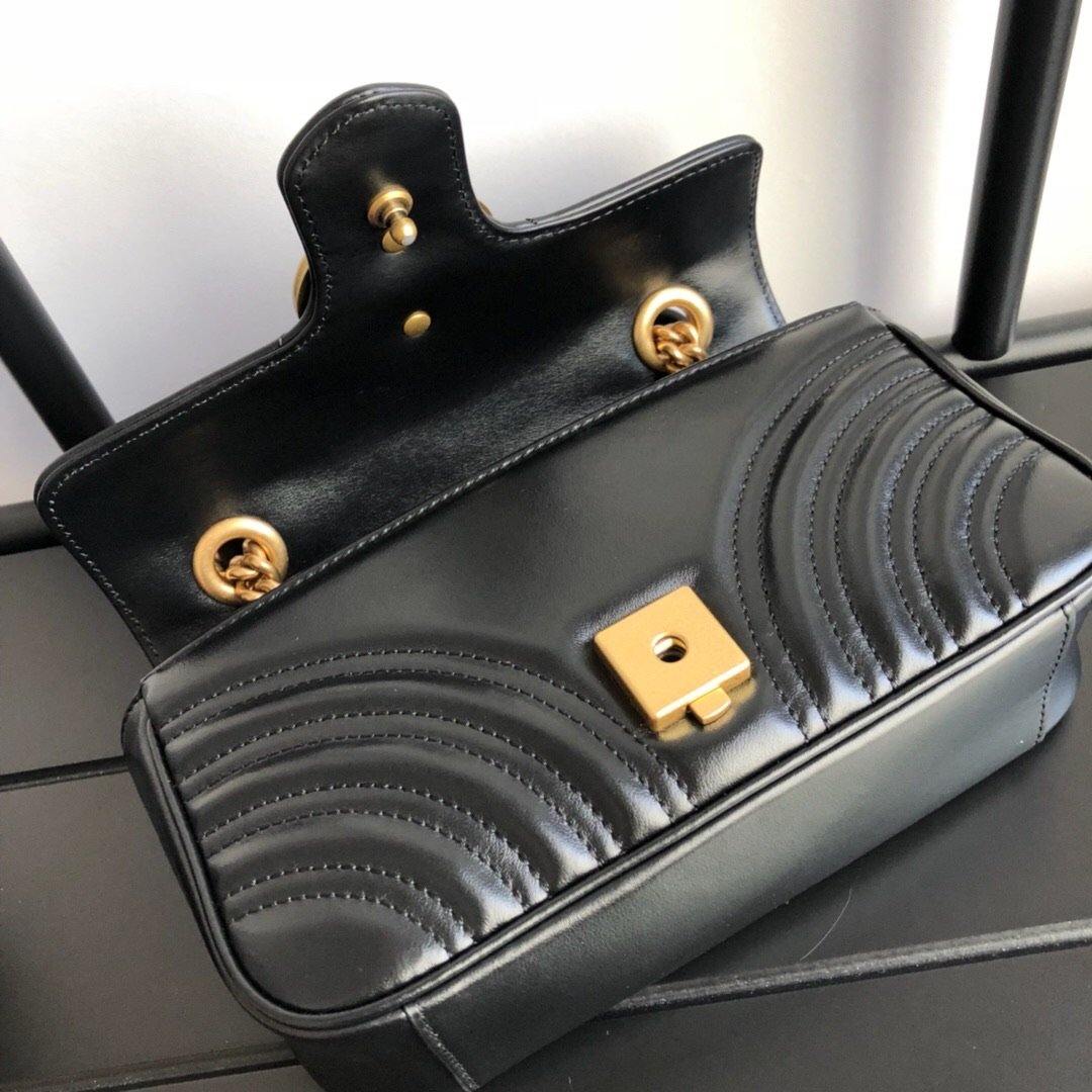 Gucci Marmont Small Matelassé Shoulder Bag