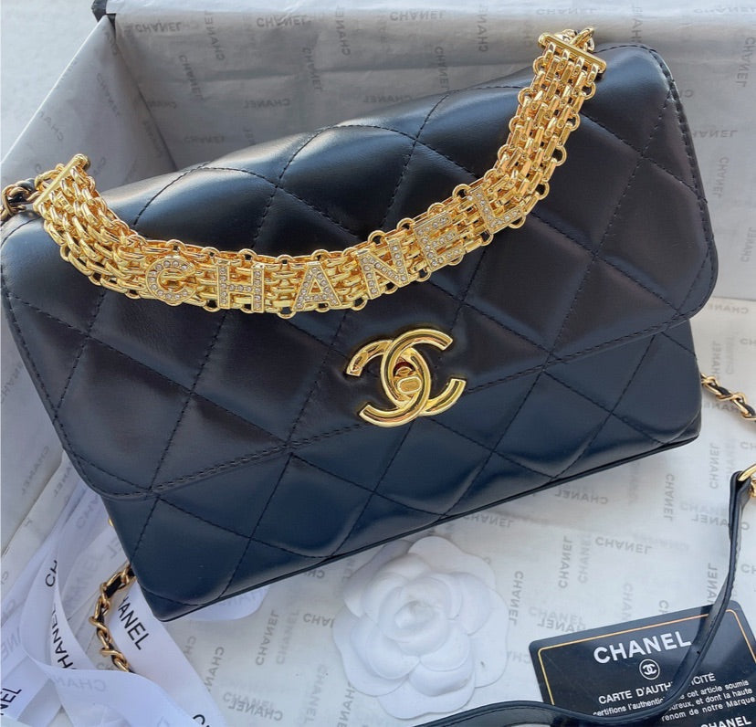 Black woman Top Quality Chanel new Handbag