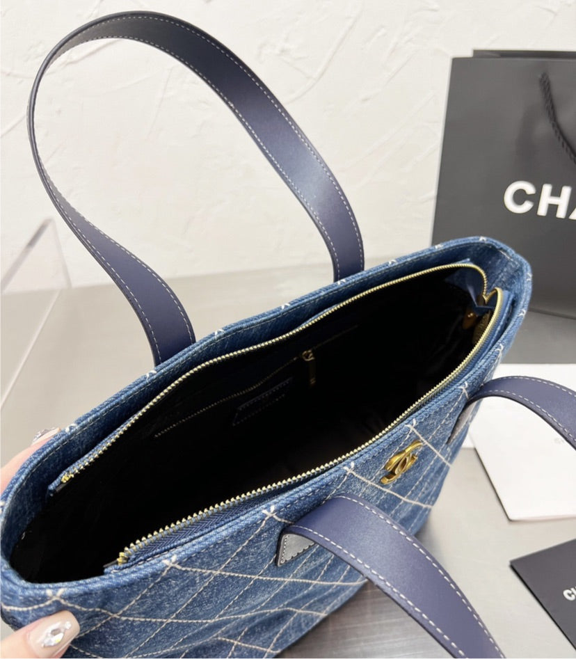 Top Quality Chanel Denim woman Handbag