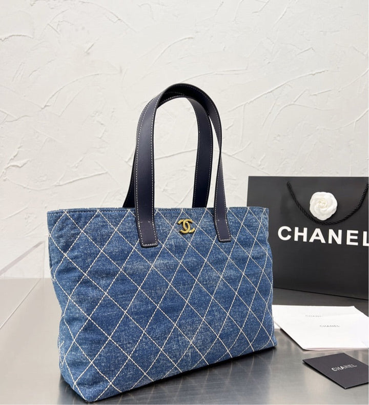 Top Quality Chanel Denim woman Handbag