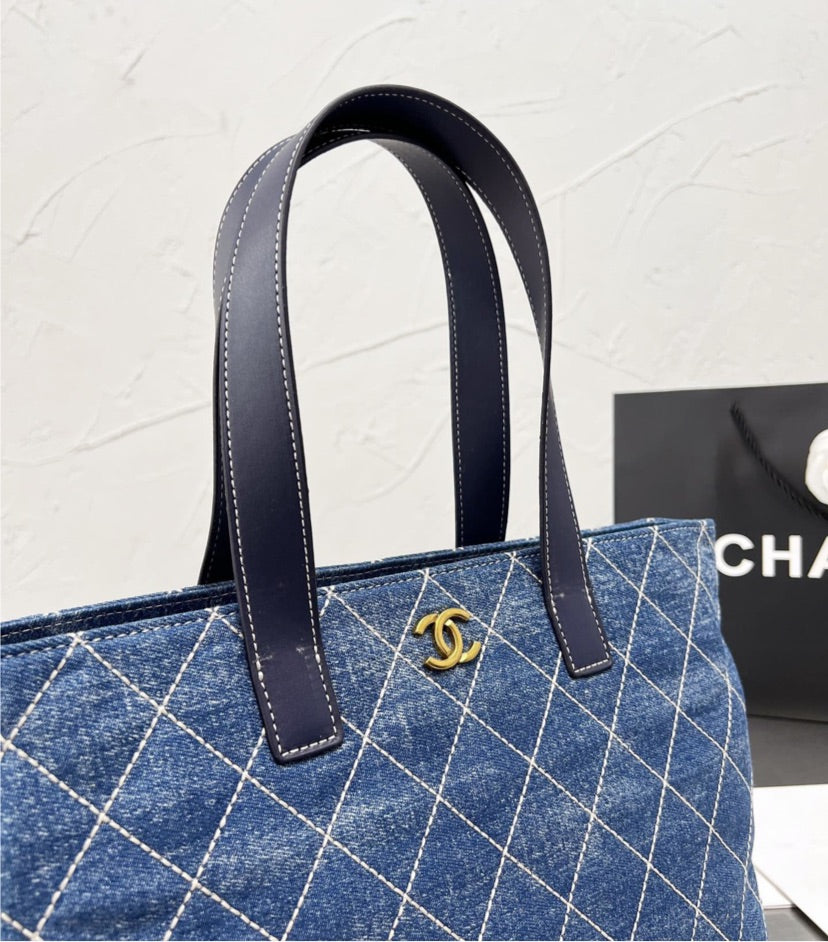 Top Quality Chanel Denim woman Handbag