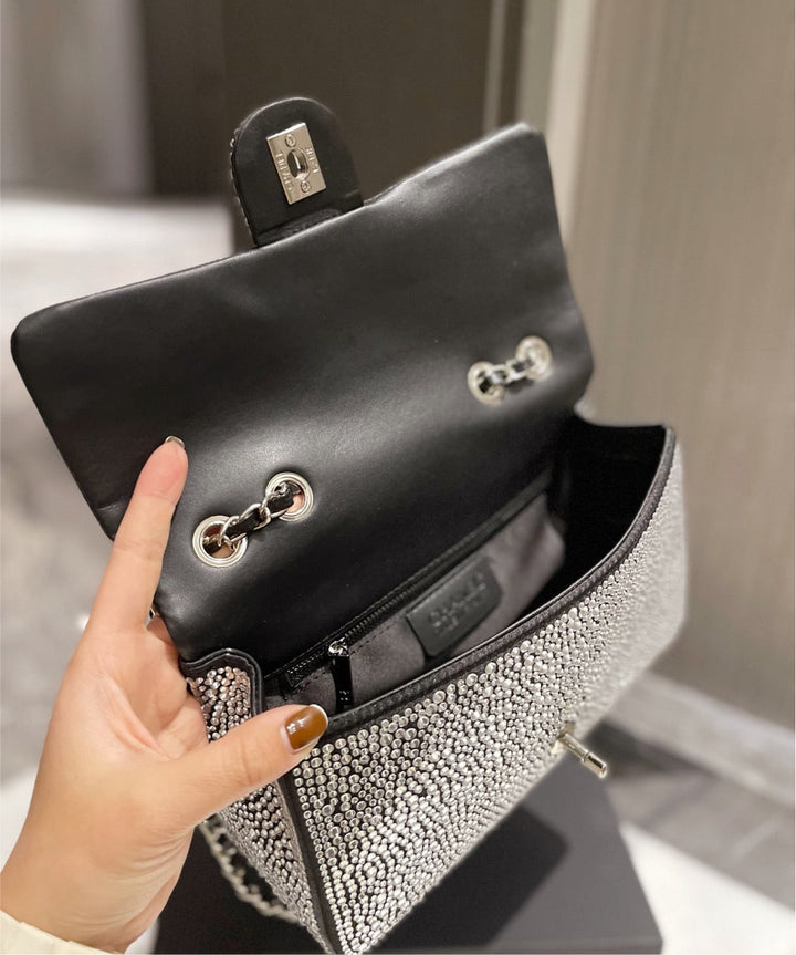 Top Quality Chanel studded woman shoulder handbag
