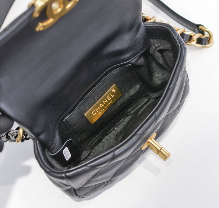 Top Quality Chanel new woman gold/silver strap handbag