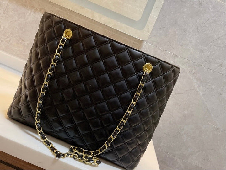 Top Quality Chanel Leather black handbag