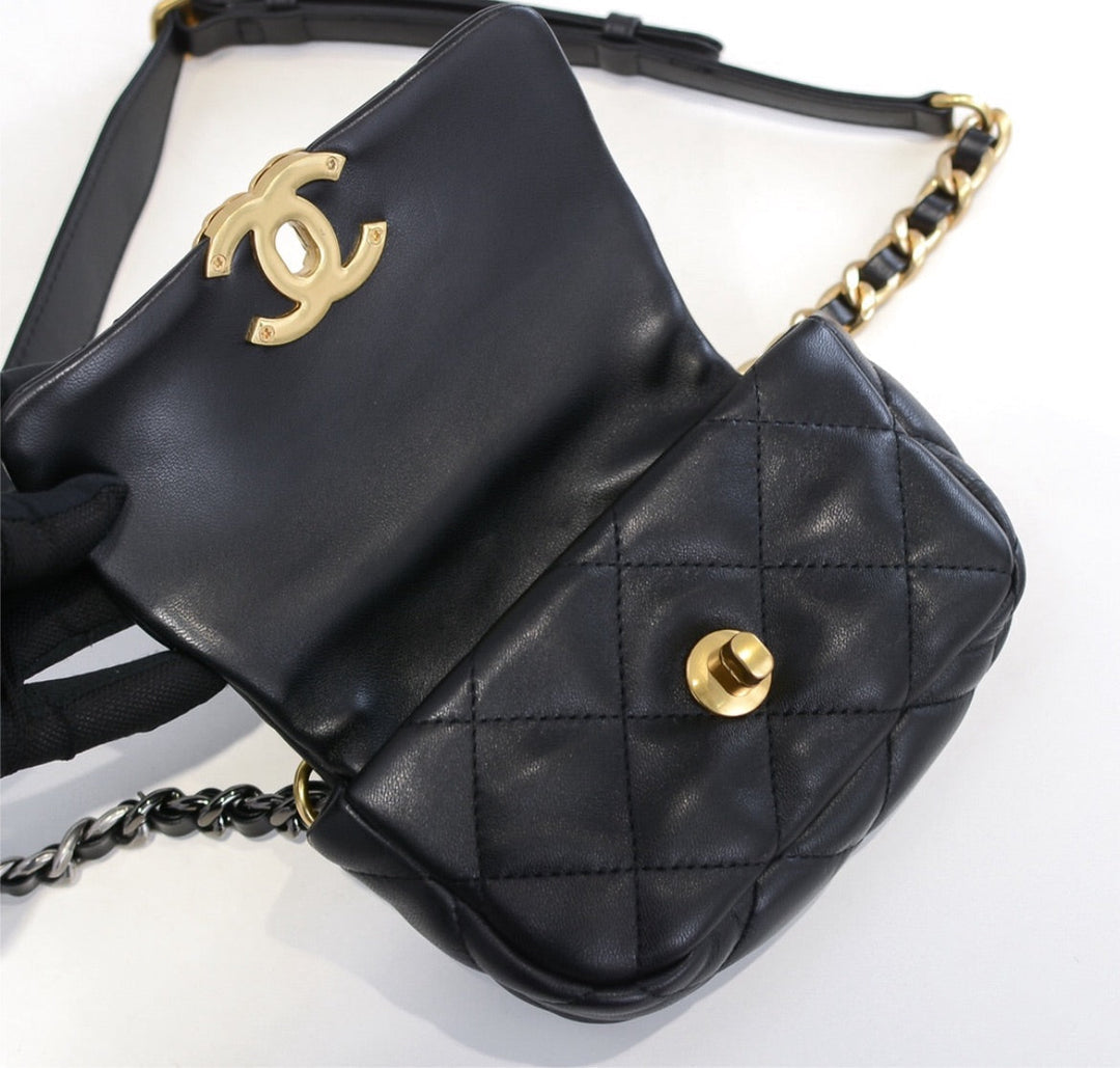 Top Quality Chanel new woman gold/silver strap handbag