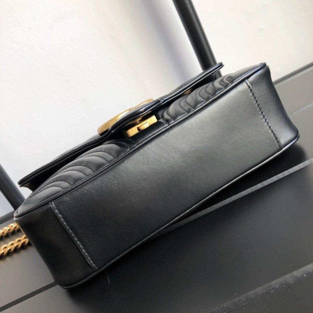 Gucci Marmont Small Matelassé Shoulder Bag