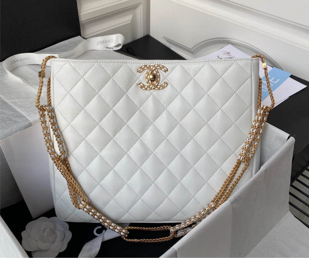 Leather Top Quality Chanel new woman handbag