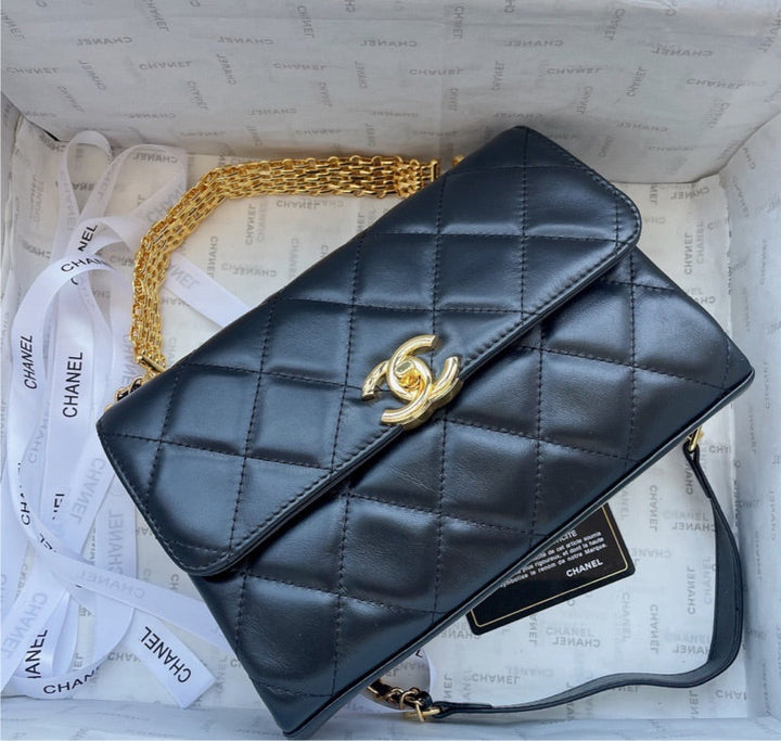 Black woman Top Quality Chanel new Handbag