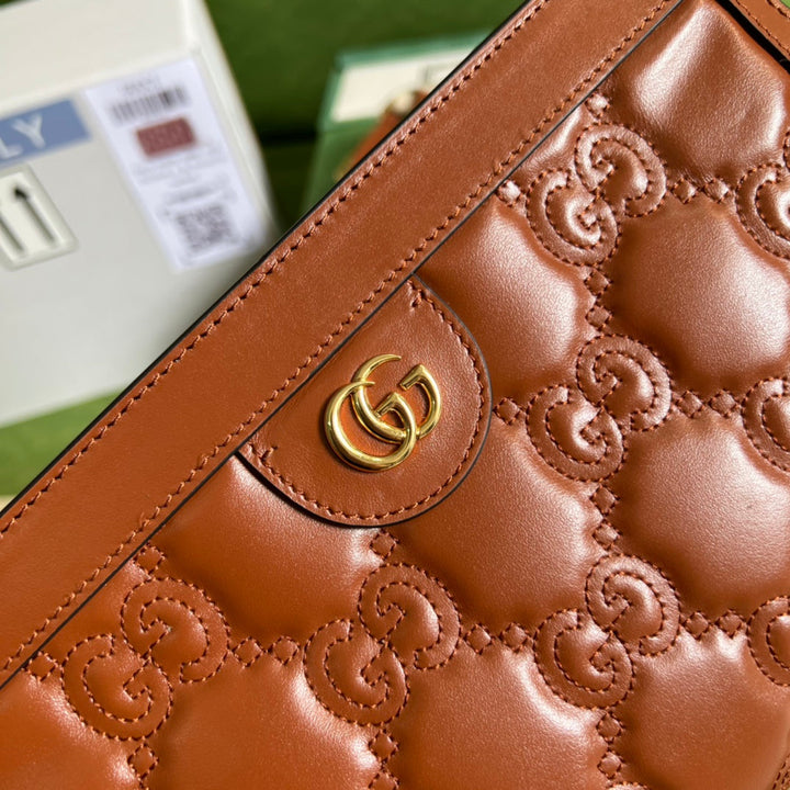 Gucci GG  Matelasse Leather Shoulder Bag