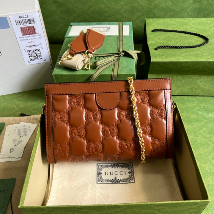 Gucci GG  Matelasse Leather Shoulder Bag