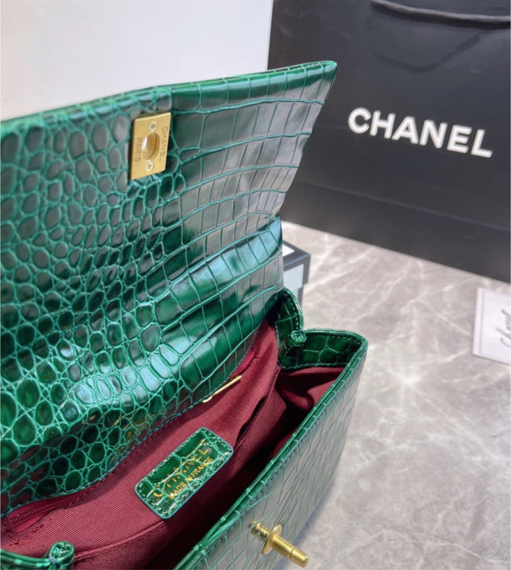 New Top Quality Chanel Green Woman handbag
