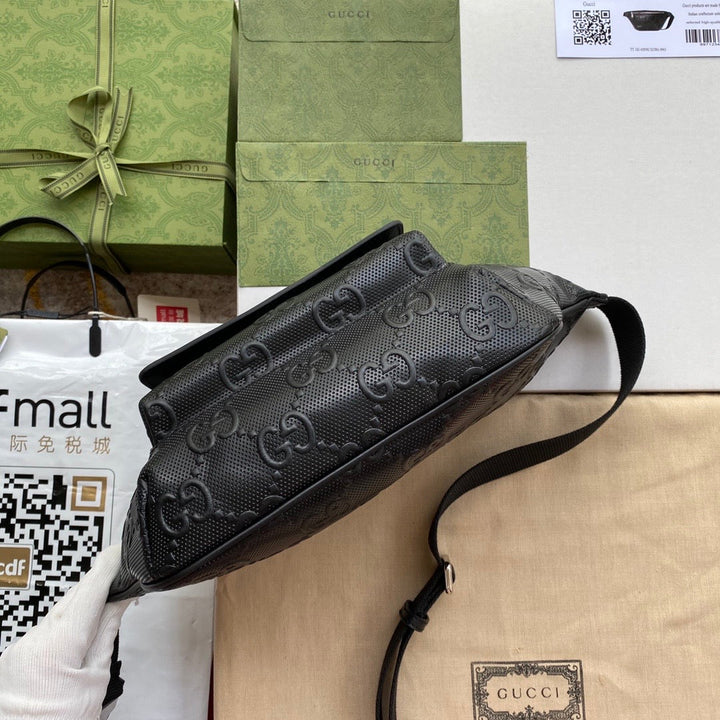 Gucci GG Embossed Belt Bag