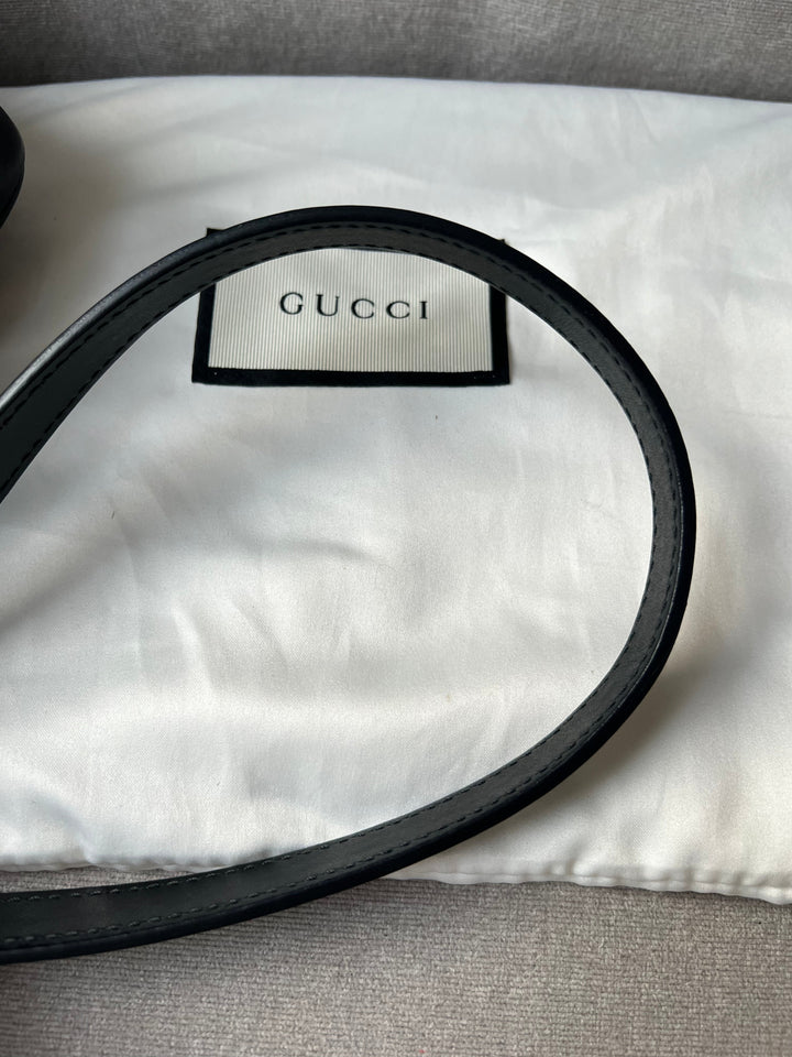 Gucci GG Black Marmont Mini Shoulder Bag (RRP £1,700)
