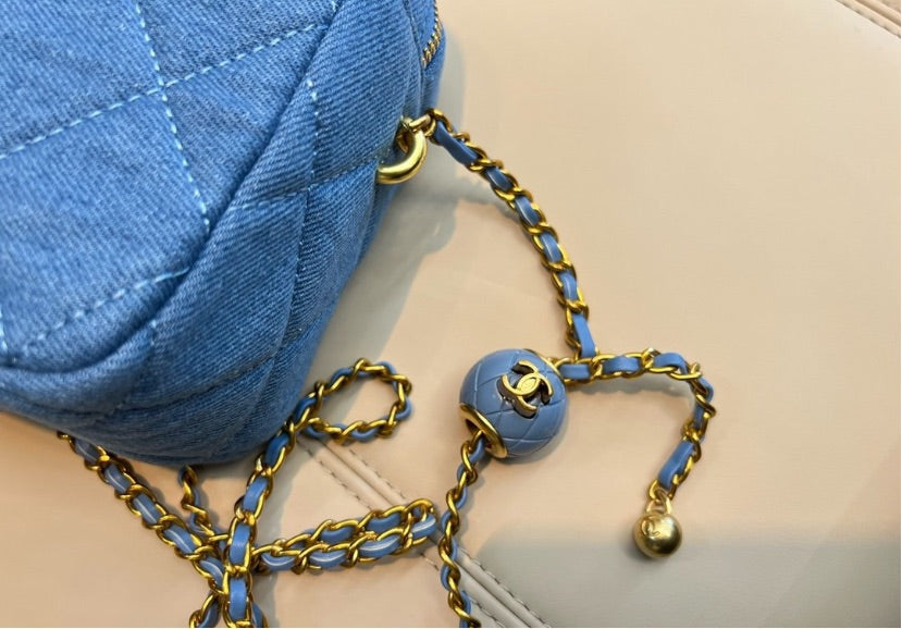 New Top Quality Chanel Blue Jean crossbody