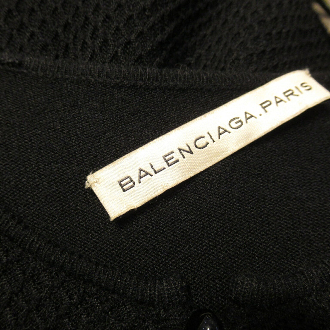 Top Quality Balenciaga Polyester Dress Black 163546