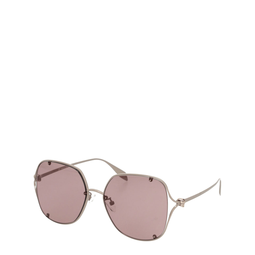 Alexander McQueen Women's Sunglasses Metal Gray/Mole