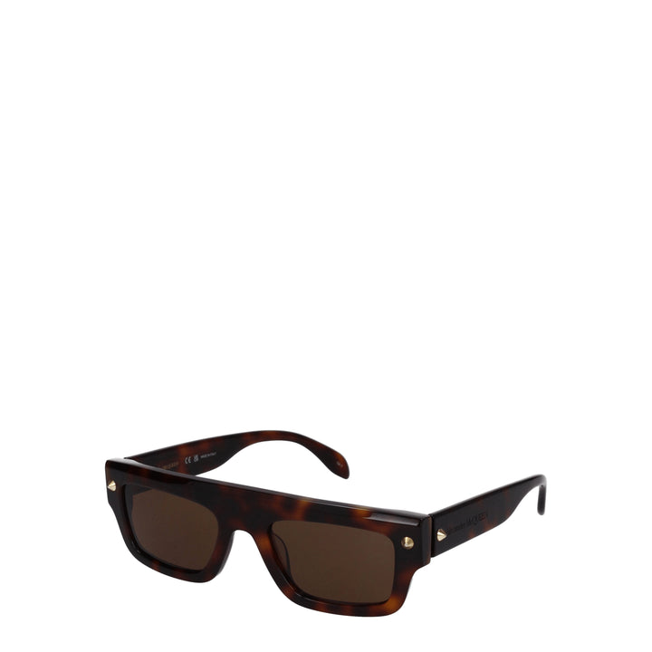 Alexander McQueen Women's Sunglasses Acetate Brown/Leopard