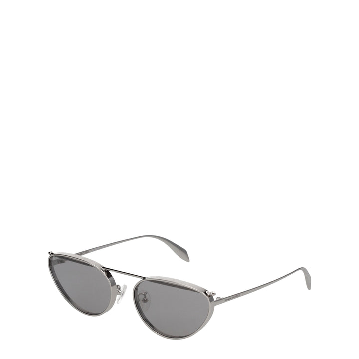 Alexander McQueen Women's Sunglasses Metal Silver
