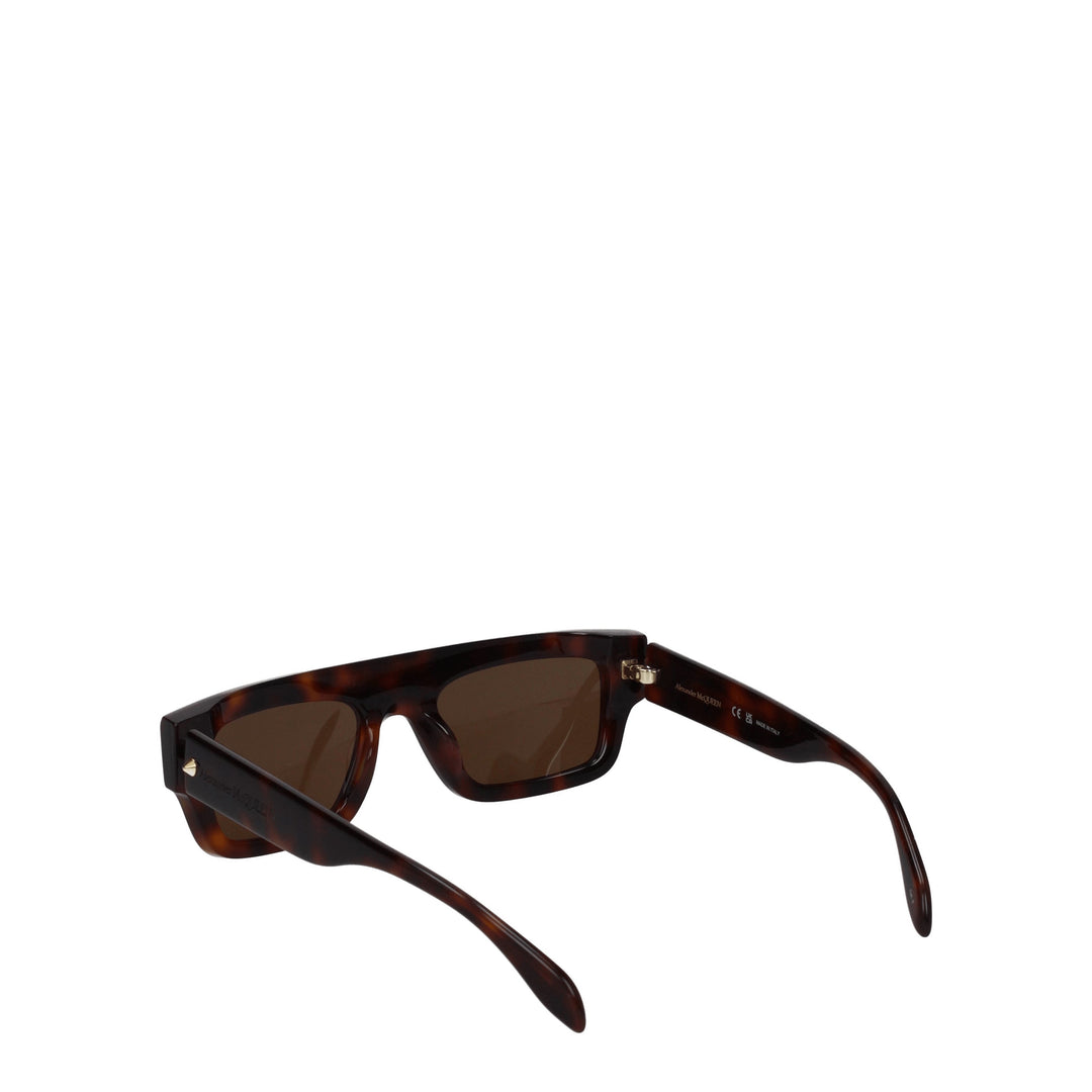 Alexander McQueen Women's Sunglasses Acetate Brown/Leopard