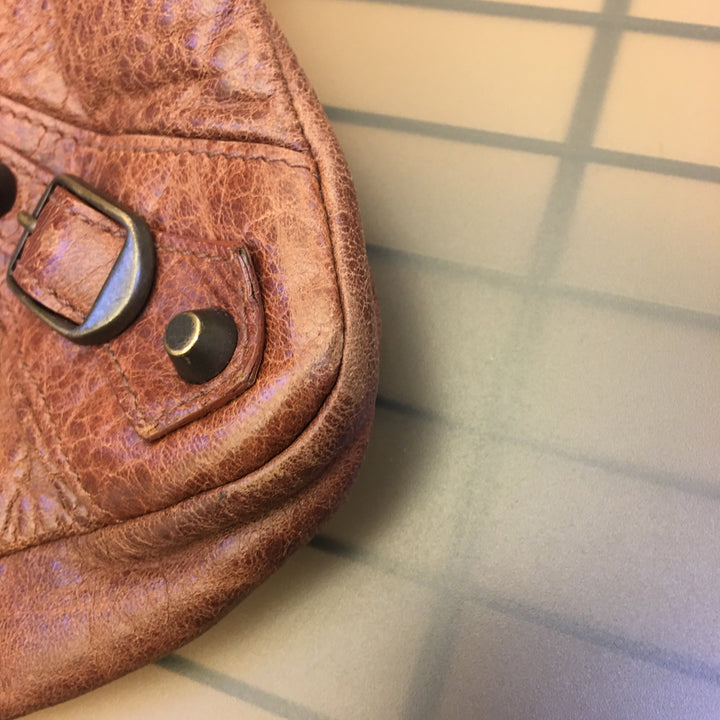 Top Quality Balenciaga First Handbag in Brown Leather