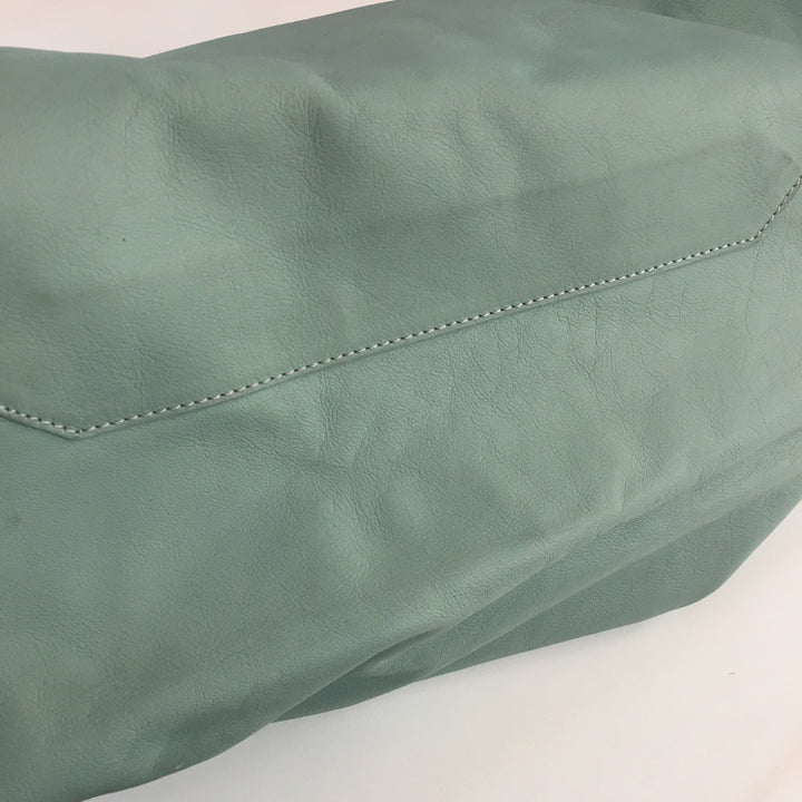 Top Quality Balenciaga Papier Shoulder Bag in Blue Leather