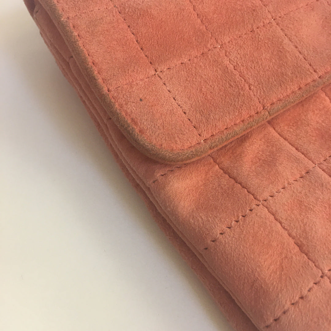Chanel 2.55 Shoulder Bag in Pink Suede