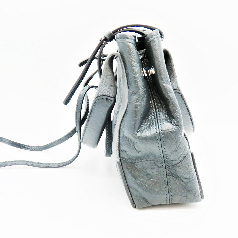 Top Quality Balenciaga Navy Cabas XS Leather Tote