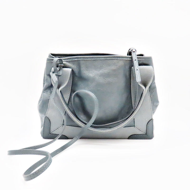 Top Quality Balenciaga Navy Cabas XS Leather Tote