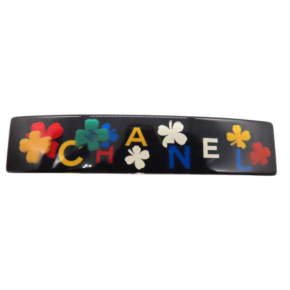 Top Quality Chanel Coco Mark Clover Logo Hair Barrette