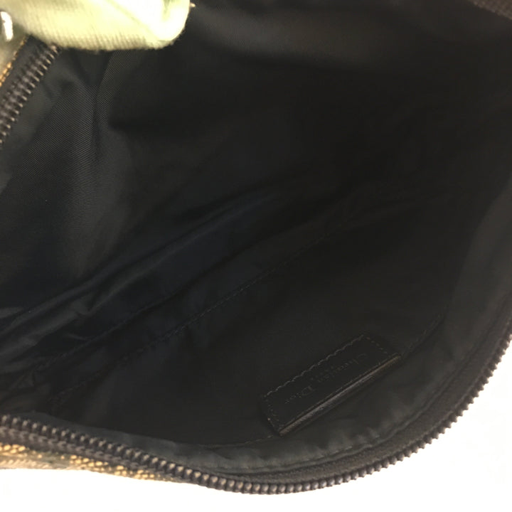 CHRISTIAN Top quality Dior Shoulder Bag in Blue Fabric