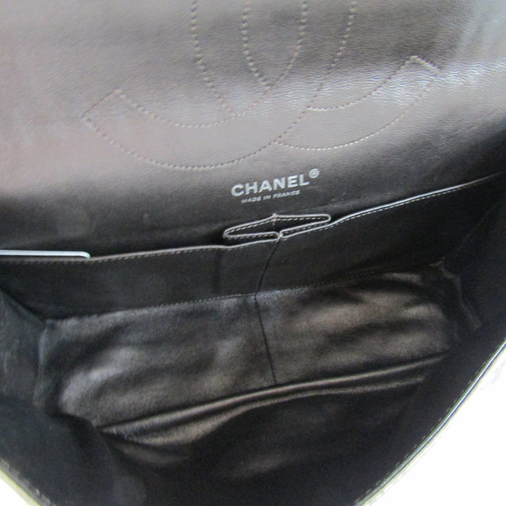 Chanel 2.55 Reissue 227 Double New Metallic Striped Shoulder Bag