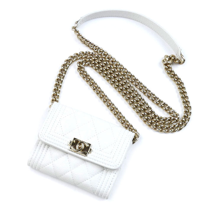 Top Quality Chanel Boy Mini Chain Wallet Shoulder Bag