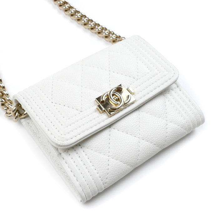 Top Quality Chanel Boy Mini Chain Wallet Shoulder Bag
