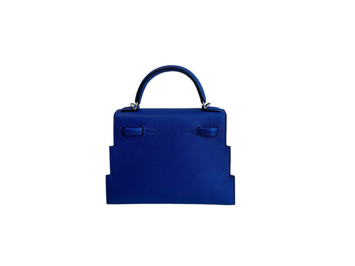 Hermes Limited Edition Kelly Doll Picto handbag in Blue Royal