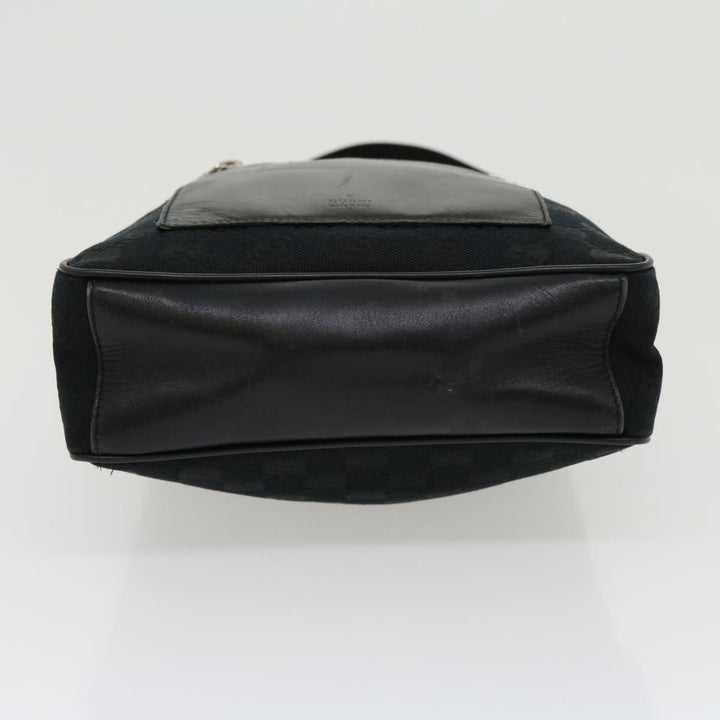 GUCCI GG Canvas Shoulder Bag Black  ki2082