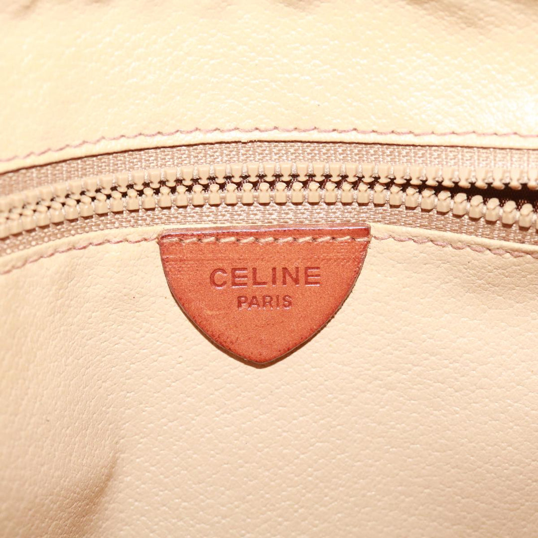 Celine Macadam Canvas Clutch Bag Brown  ki2485