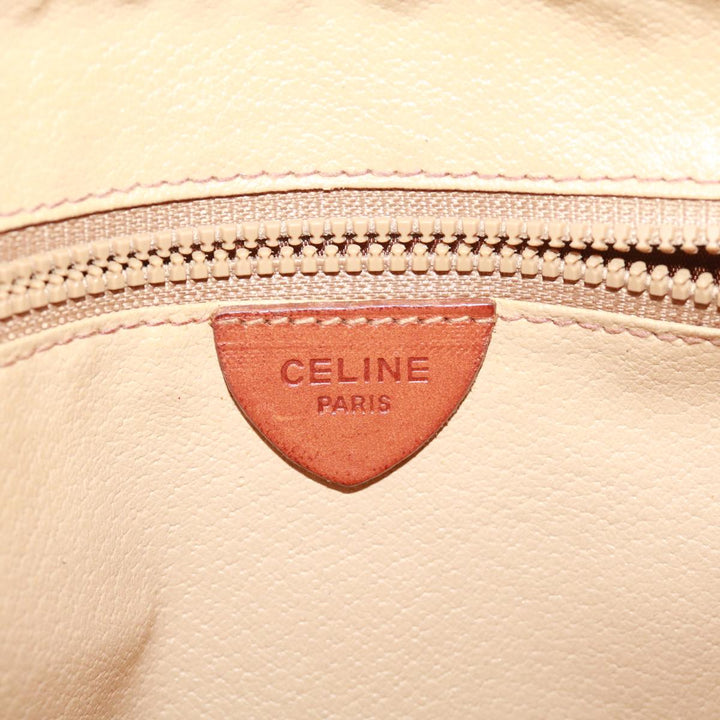 Celine Macadam Canvas Clutch Bag Brown  ki2485